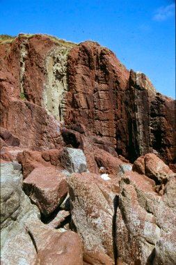 Kliffen in Pembrokeshire