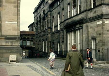 Lothian Street in Edinburgh