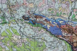 Geological map of Ibbenb�ren