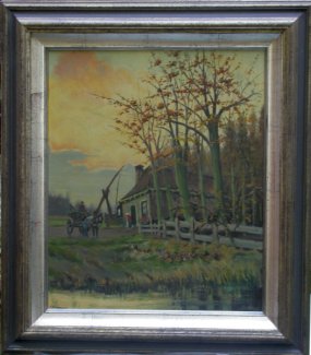 Olieverfschilderij Kees Boekholt