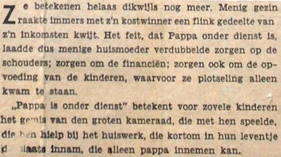 Artikel Pappa onder dienst 3