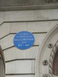 Gedenkplaatje Nell Gwynn