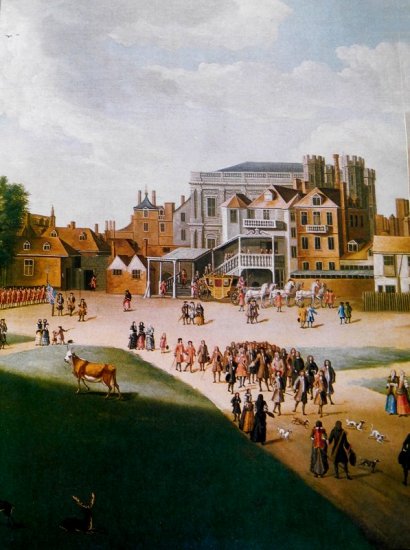 Tocht van Karel II naar Whitehall