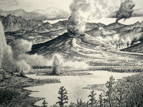 Rhynie 400 million years ago